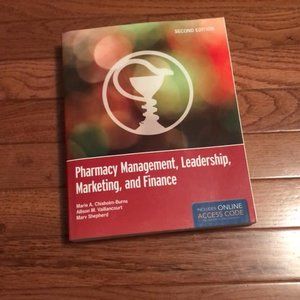 Pharmacy Management, Leadership, Marketing...book